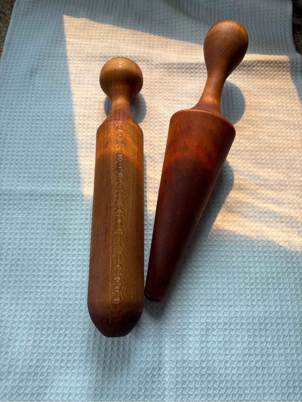 Vintage Farmhouse Style Wooden Pestle - Picture 3 of 3